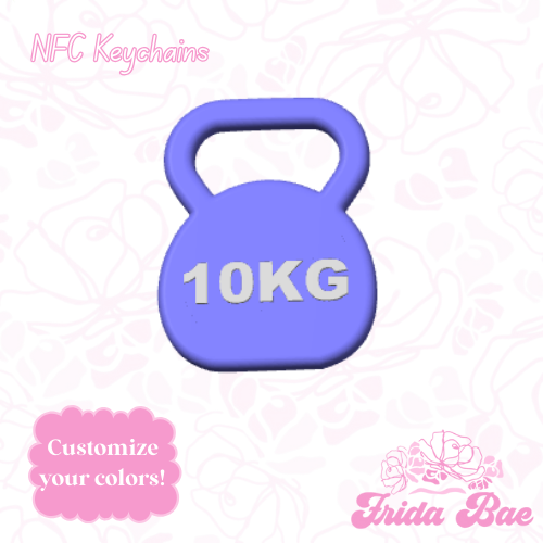KETTLEBELL | NFC KEYCHAIN