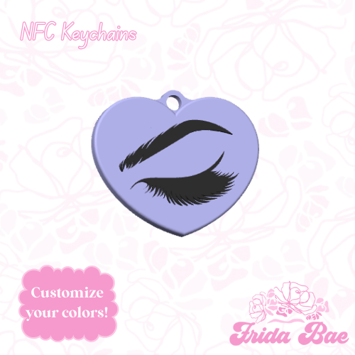 LASH BROW | NFC KEYCHAIN