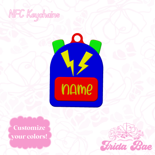 LIGHTING BACKPACK | NFC KEYCHAIN