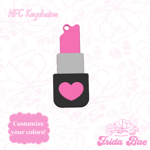 LIPSTICK | NFC KEYCHAIN