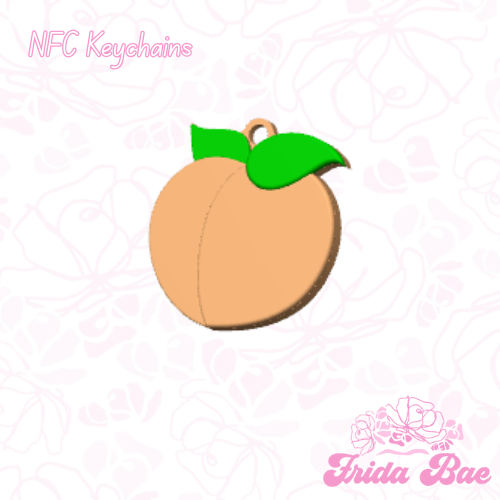 PEACH | NFC KEYCHAIN