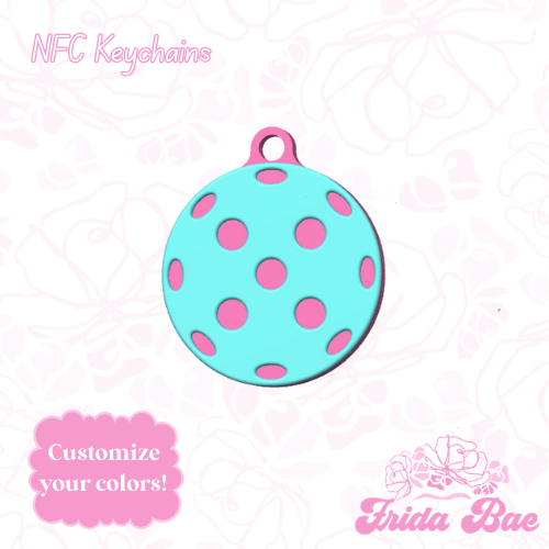 PICKLEBALL | NFC KEYCHAIN