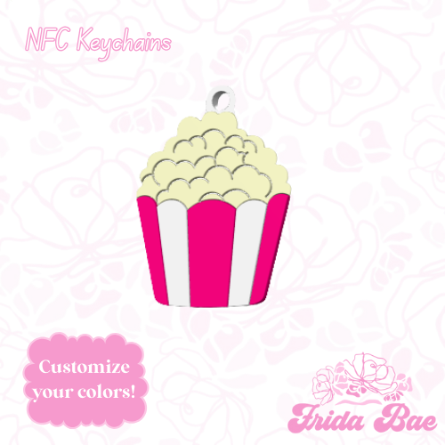 POPCORN | NFC KEYCHAIN
