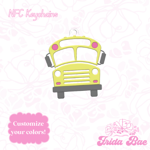 SCHOOL BUS | NFC KEYCHAIN