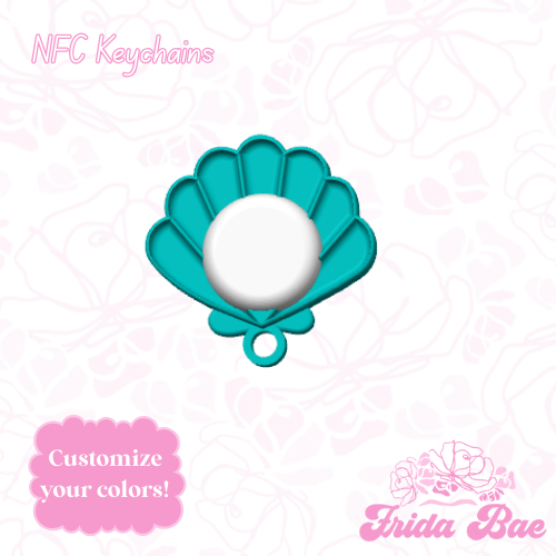 SEASHELL | NFC KEYCHAIN