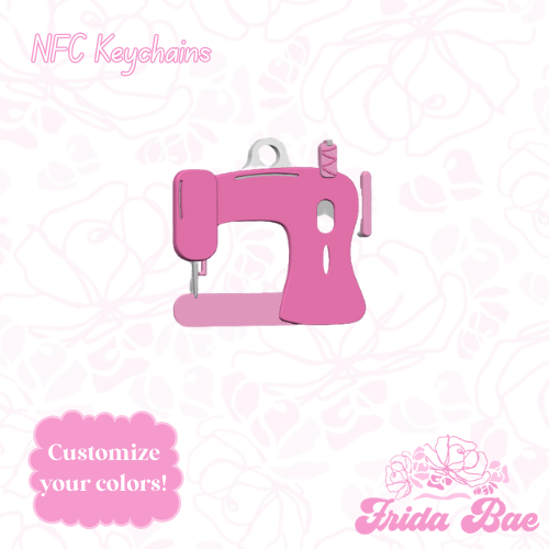SEWING MACHINE | NFC KEYCHAIN