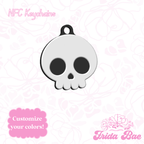 SKULL | NFC KEYCHAIN