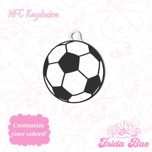 SOCCER BALL | NFC KEYCHAIN