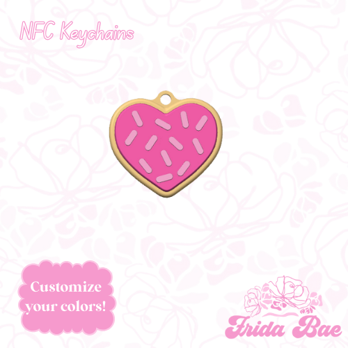 SPRINKLE SUGAR COOKIE | NFC KEYCHAIN