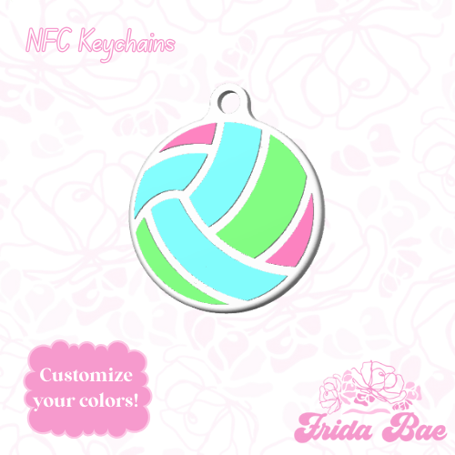 VOLLEYBALL | NFC KEYCHAIN