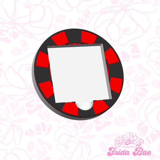 POKER CHIP STICKY NOTE HOLDER