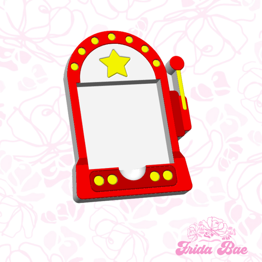 SLOT MACHINE STICKY NOTE HOLDER
