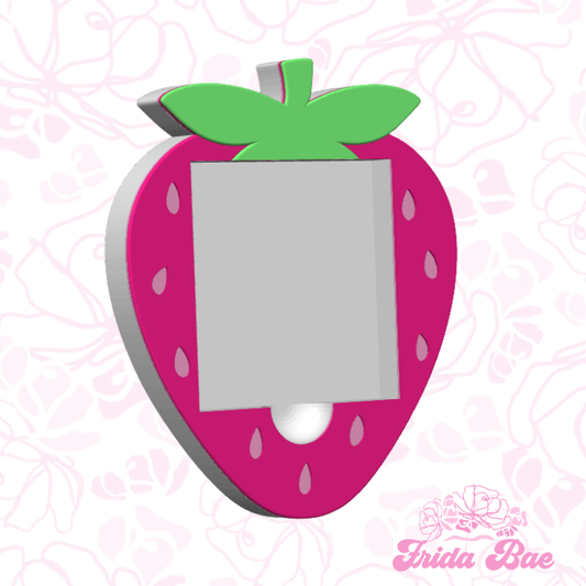 STRAWBERRY STICKY NOTE HOLDER