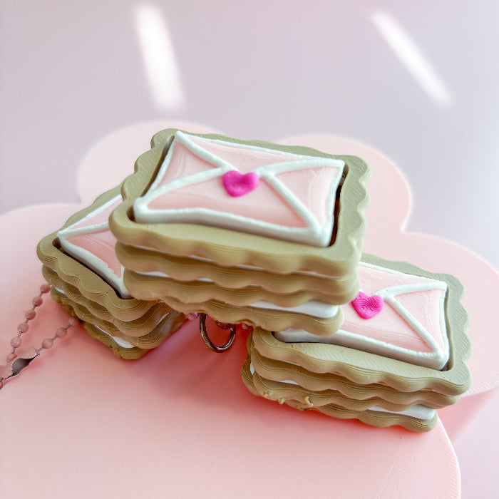 Valentine Cookie Clicker with pink heart decorations on a pink background