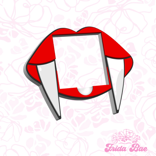 VAMPIRE LIPS STICKY NOTE HOLDER