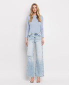 WIDE LEG DENIM