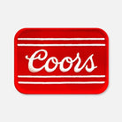 Coors iron on patch in red