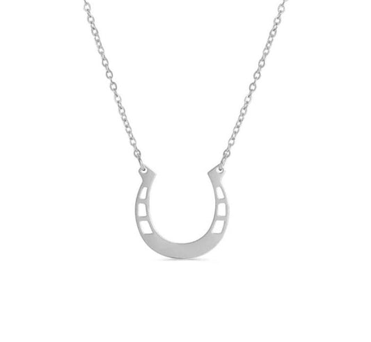 Lucky Horseshoe Necklace Stainless