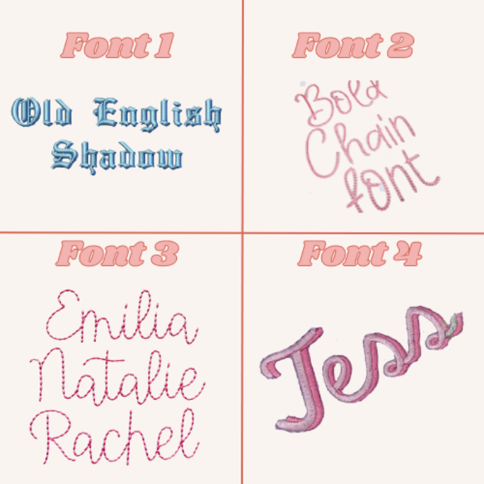 embroidery fonts