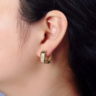 radiant quarefoil earrings