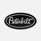 Peterbilt symbol Iron on Patch in black