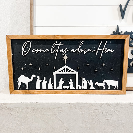 O COME LET US ADORE HIM